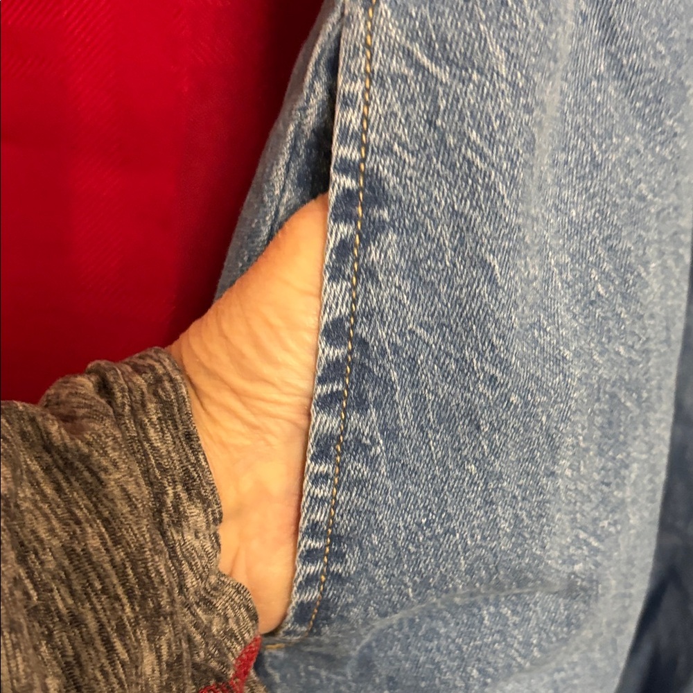 Universal Thread Blue Button-Front Midi Dress - image 3